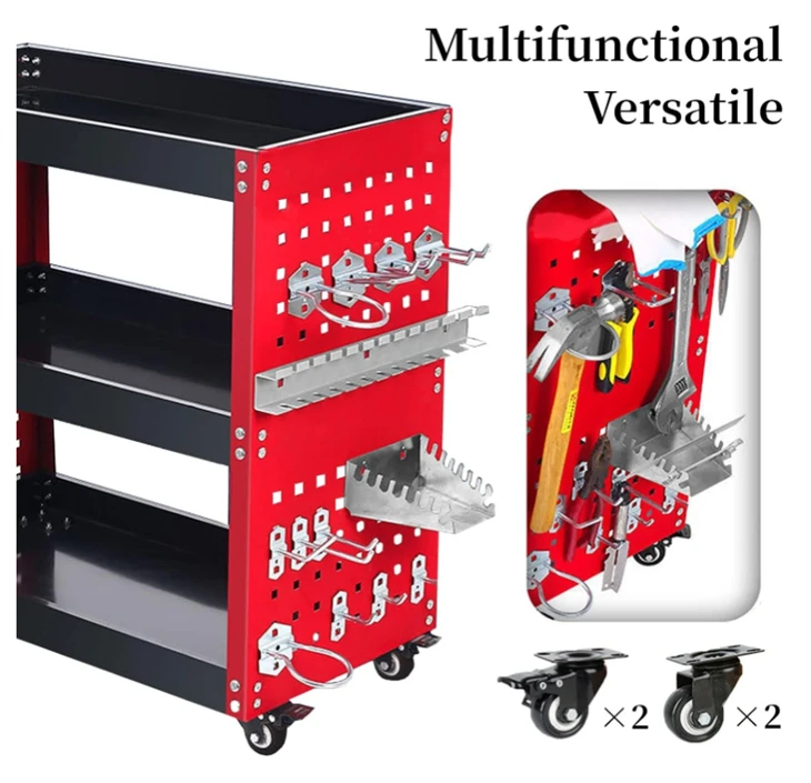 82745：3-Tier Tool Cart / Workshop Tool Trolley best