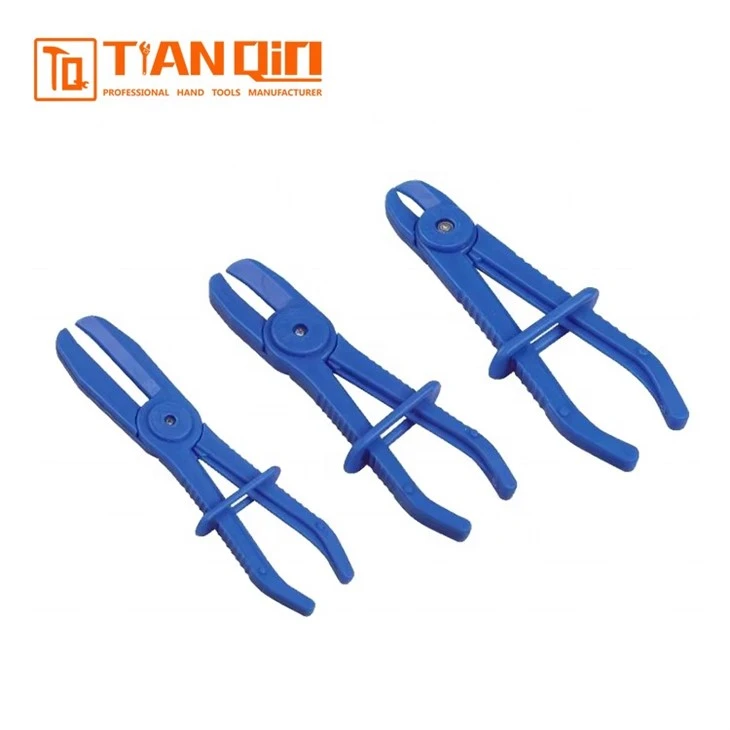 3pcs Plastic Oil Tube Straight End Cut-off Clamp high quality